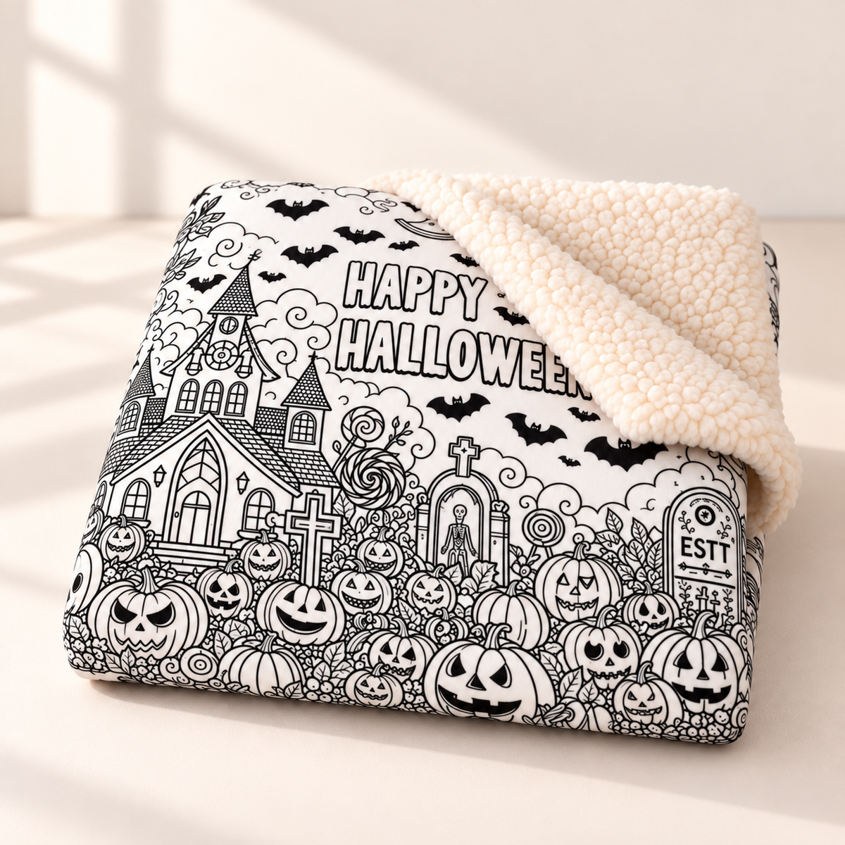 Color & Cuddle Blanket