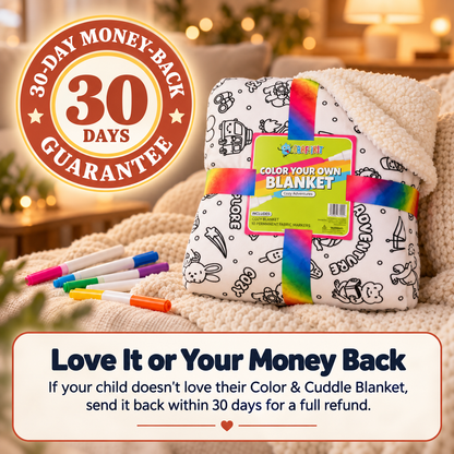 Color & Cuddle Blanket
