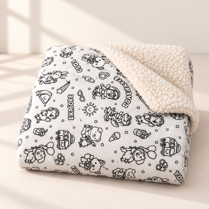 Color & Cuddle Blanket