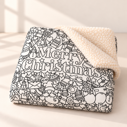 Color & Cuddle Blanket